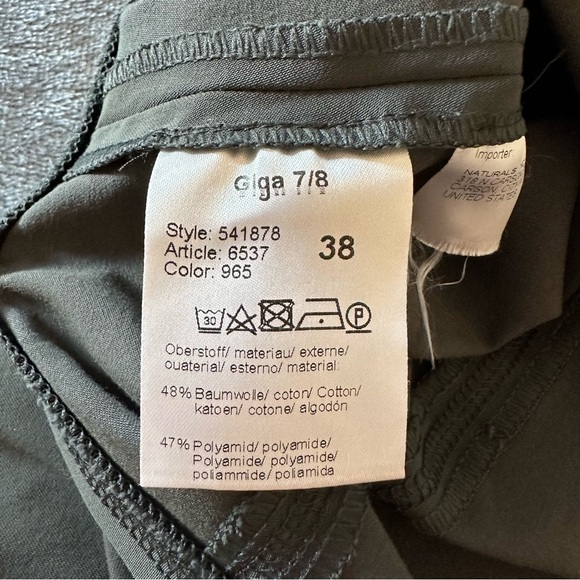 Raffaello Rossi GIGA 7/8 Grey Leggings Size 8 - Picture 8 of 15